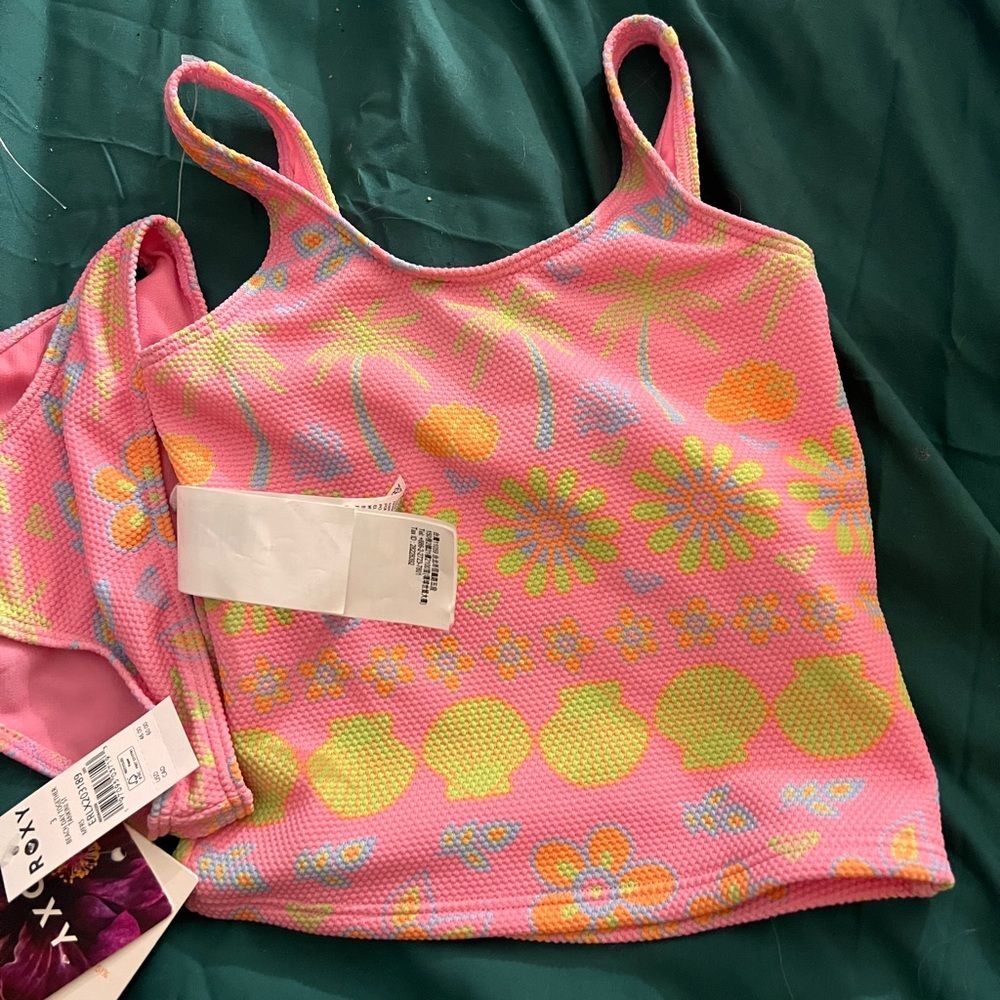 Roxy tankini girls new with tags